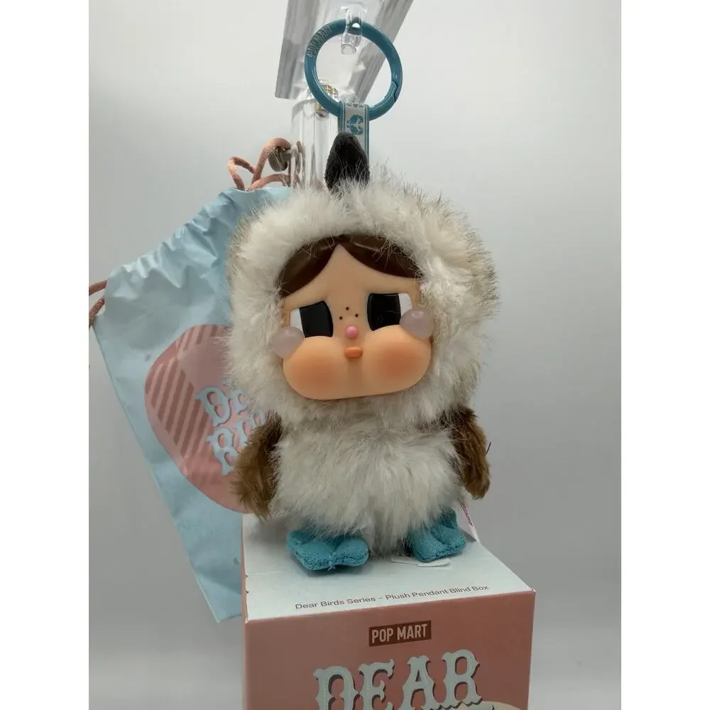 POP MART CRYBABY Dear Birds Shall We Dance Plush Pendant Keychain w/ Box Card